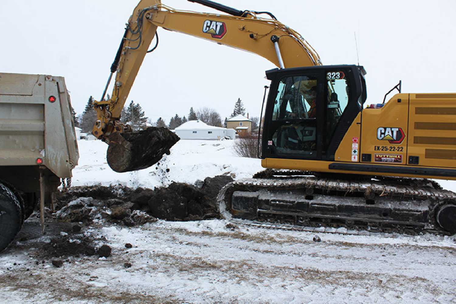Tutthill Construction begins ground work on the new daycare in Elkhorn.